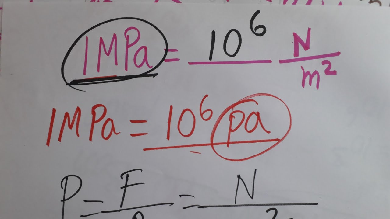 mpa convert to n/mm2