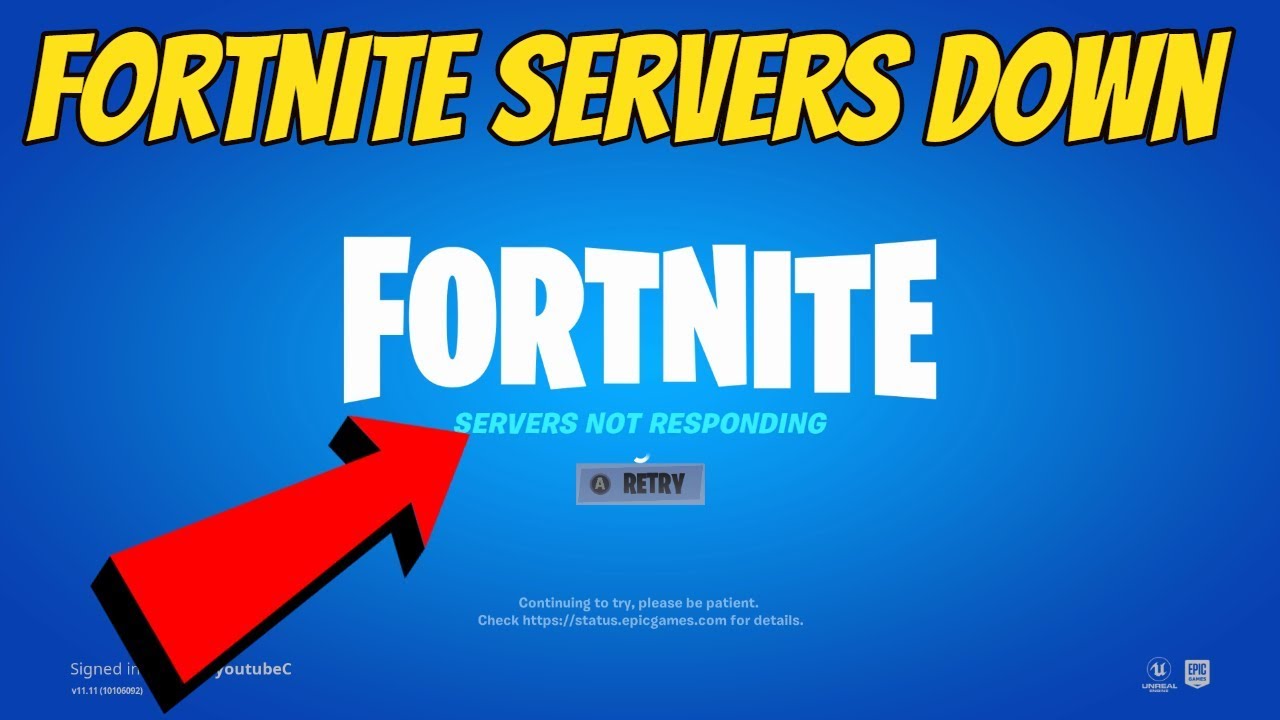 why are the fortnite servers offline