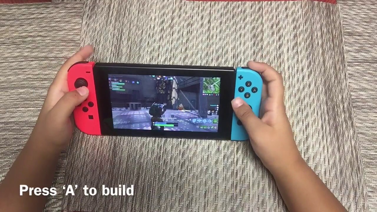 how do you crouch in fortnite on nintendo switch