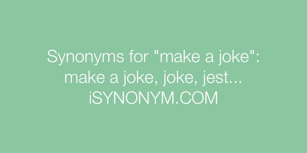 joke synonym