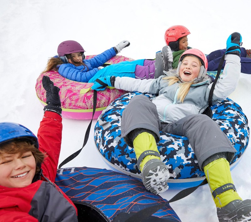 ll bean snow tube