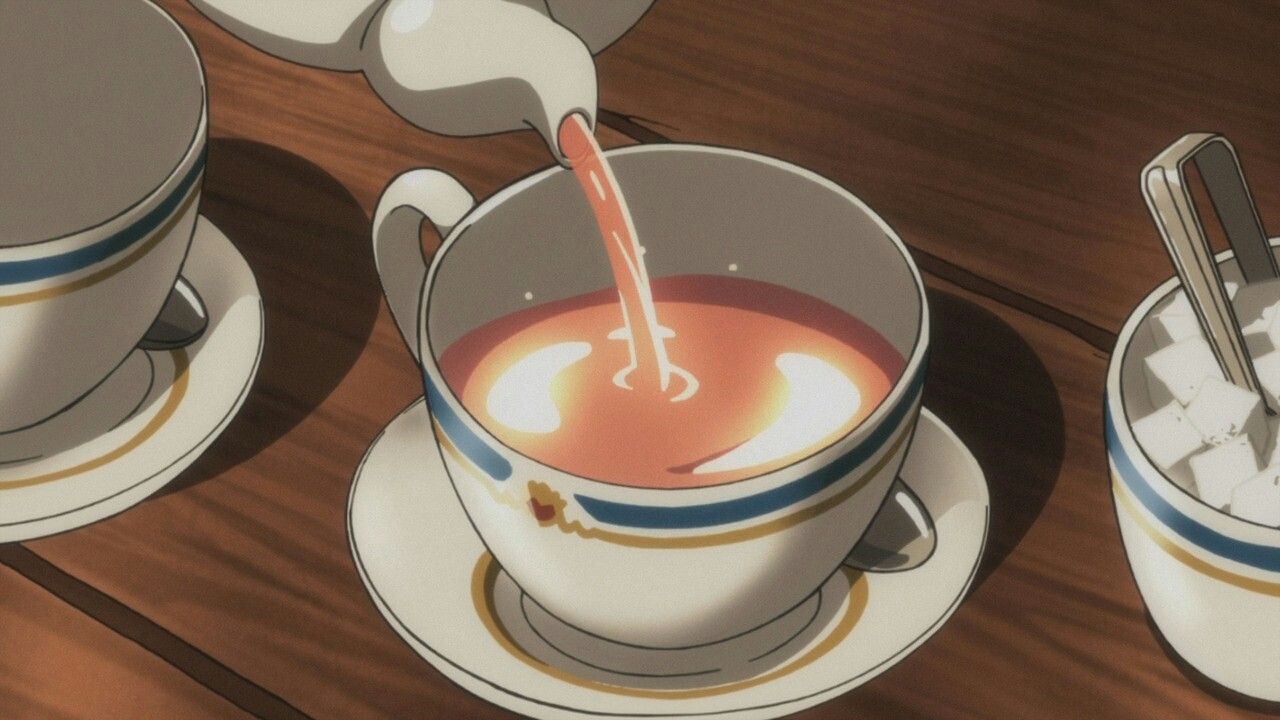 anime cup of tea