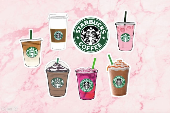 cute starbucks stickers