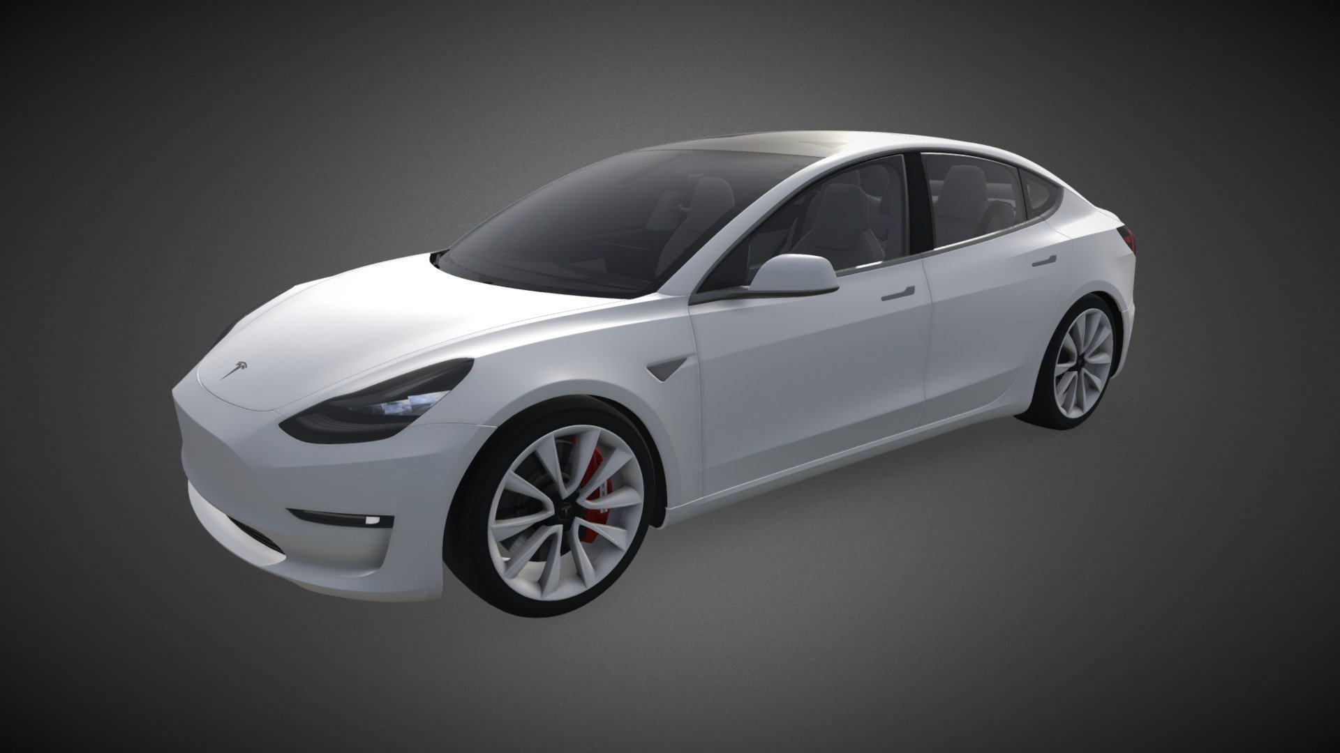 tesla 3d model free