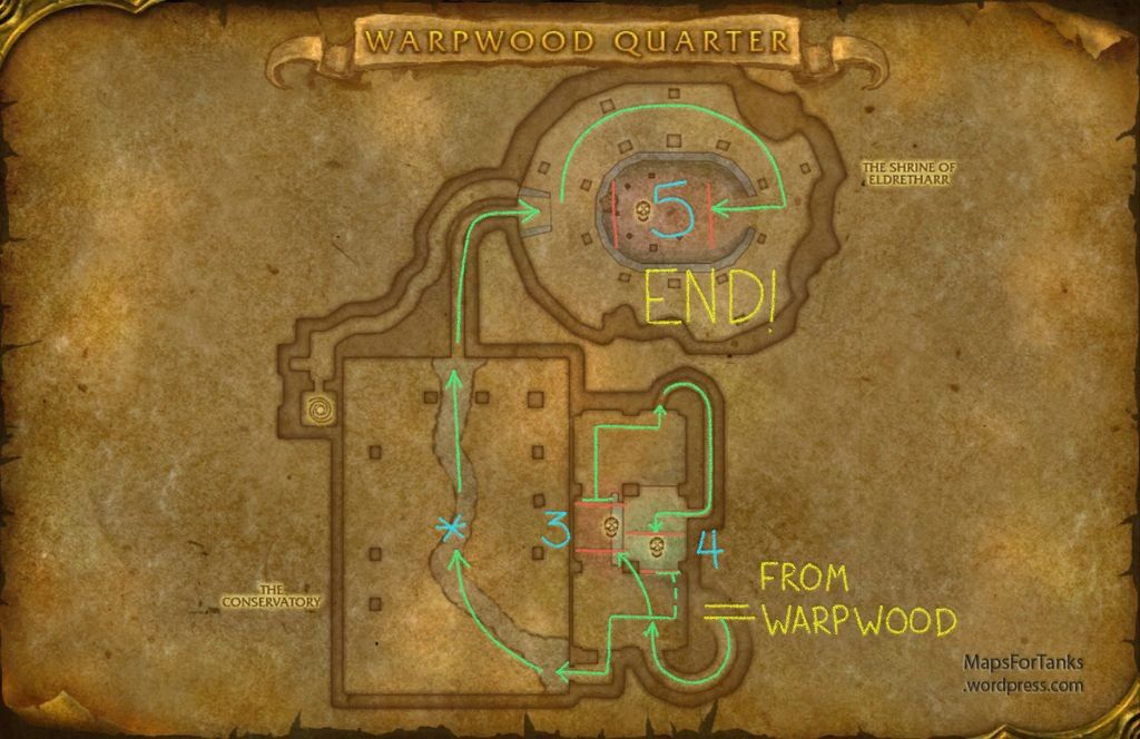 dire maul east entrance