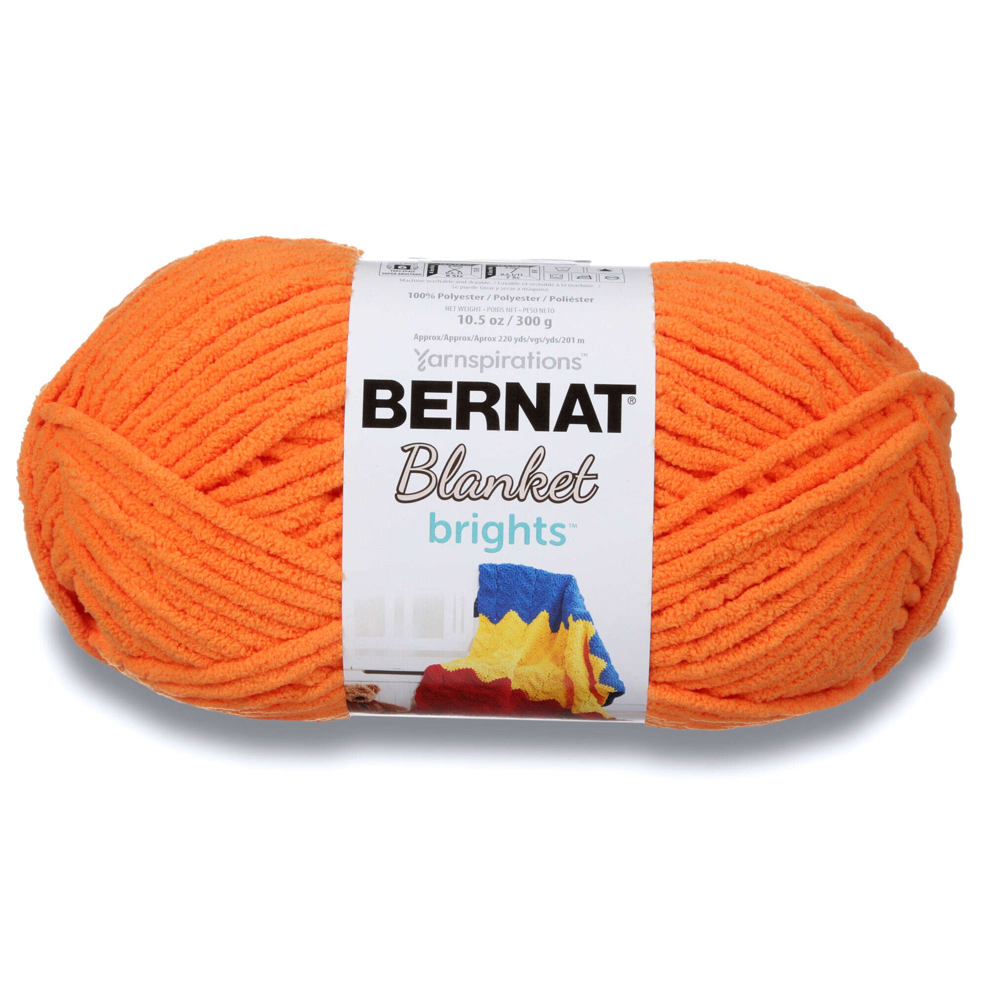 bernat brights blanket