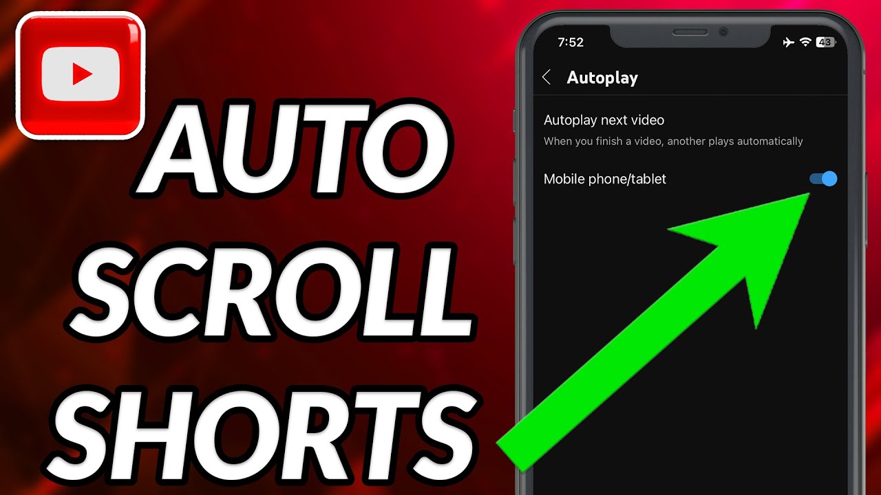 youtube shorts auto scroll