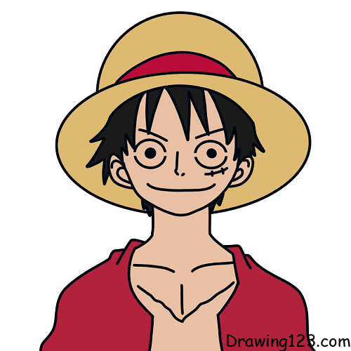 one piece drawing easy