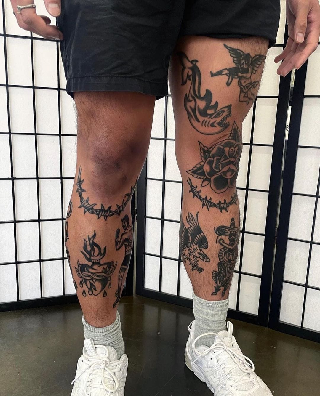 mens leg tattoo ideas