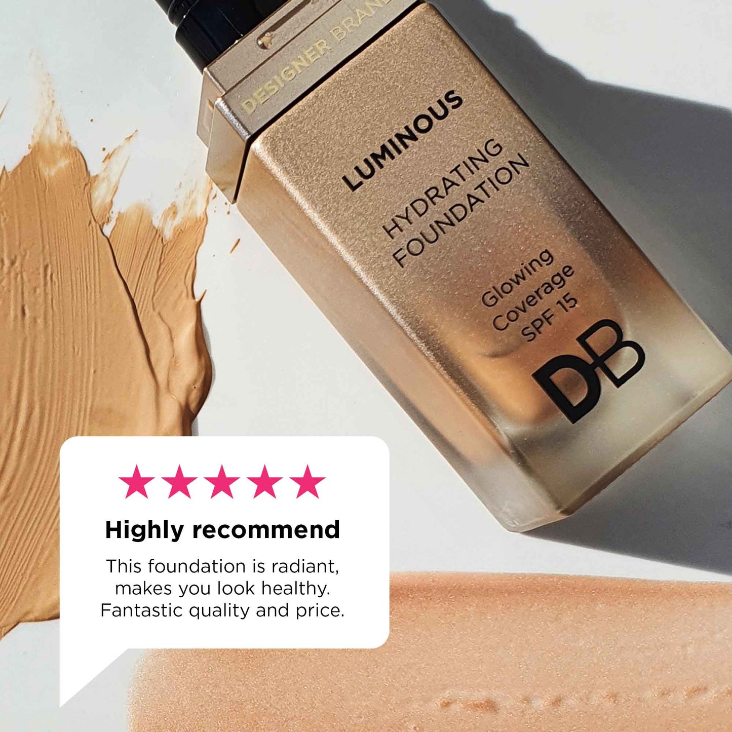 db luminous hydrating foundation