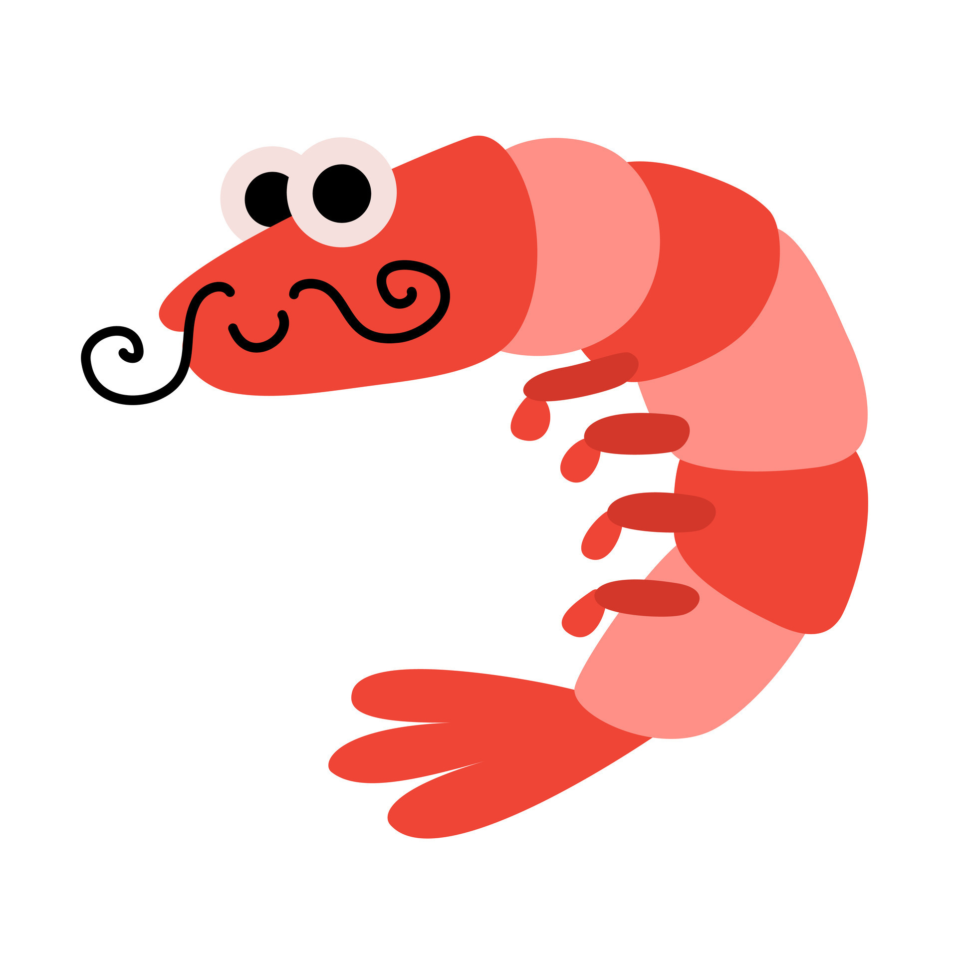 shrimp cartoon