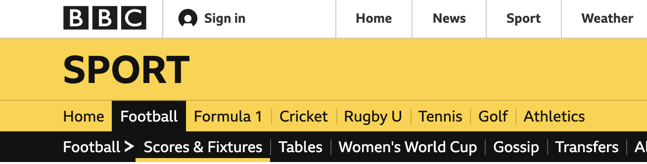 bbc football scores and fixtures