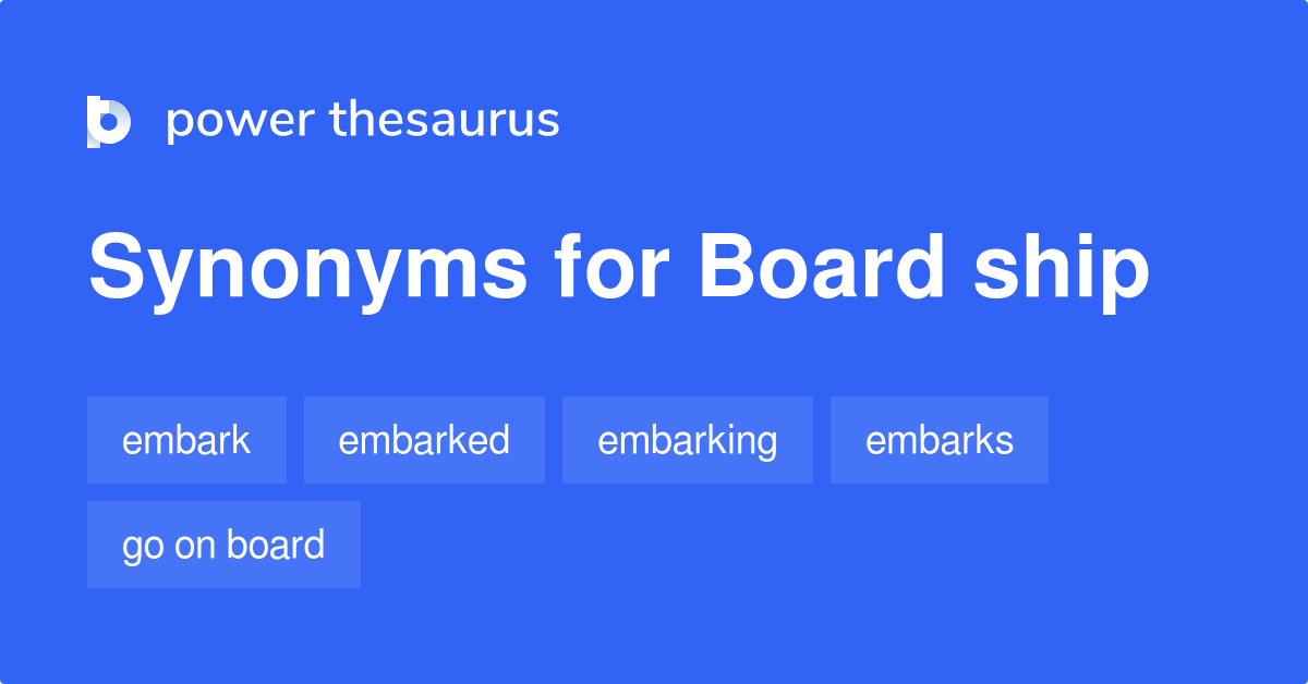 boarding synonym