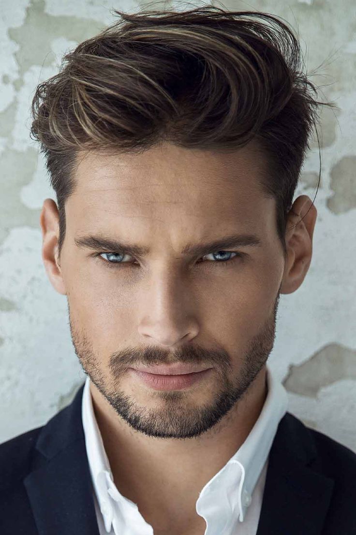 medium short hairstyles male