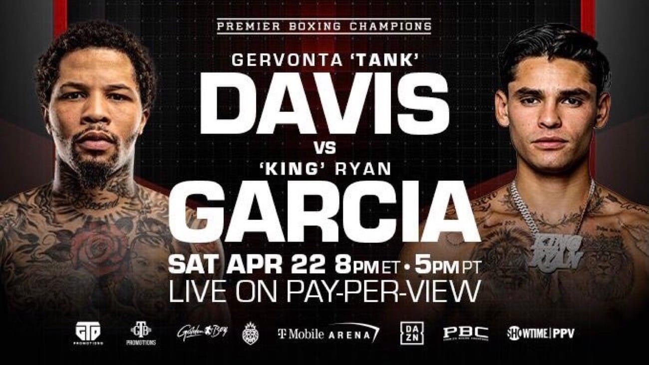 where to watch garcia vs davis