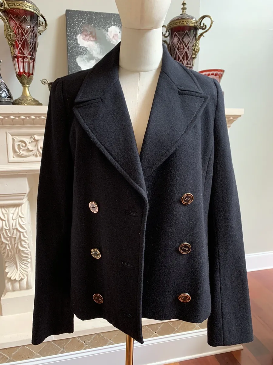 juicy couture black coat