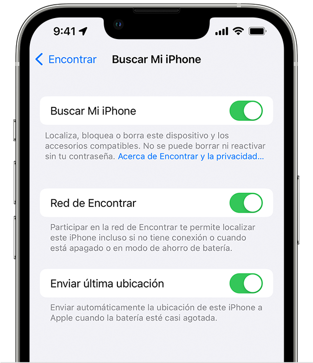 icloud encontrar mi iphone