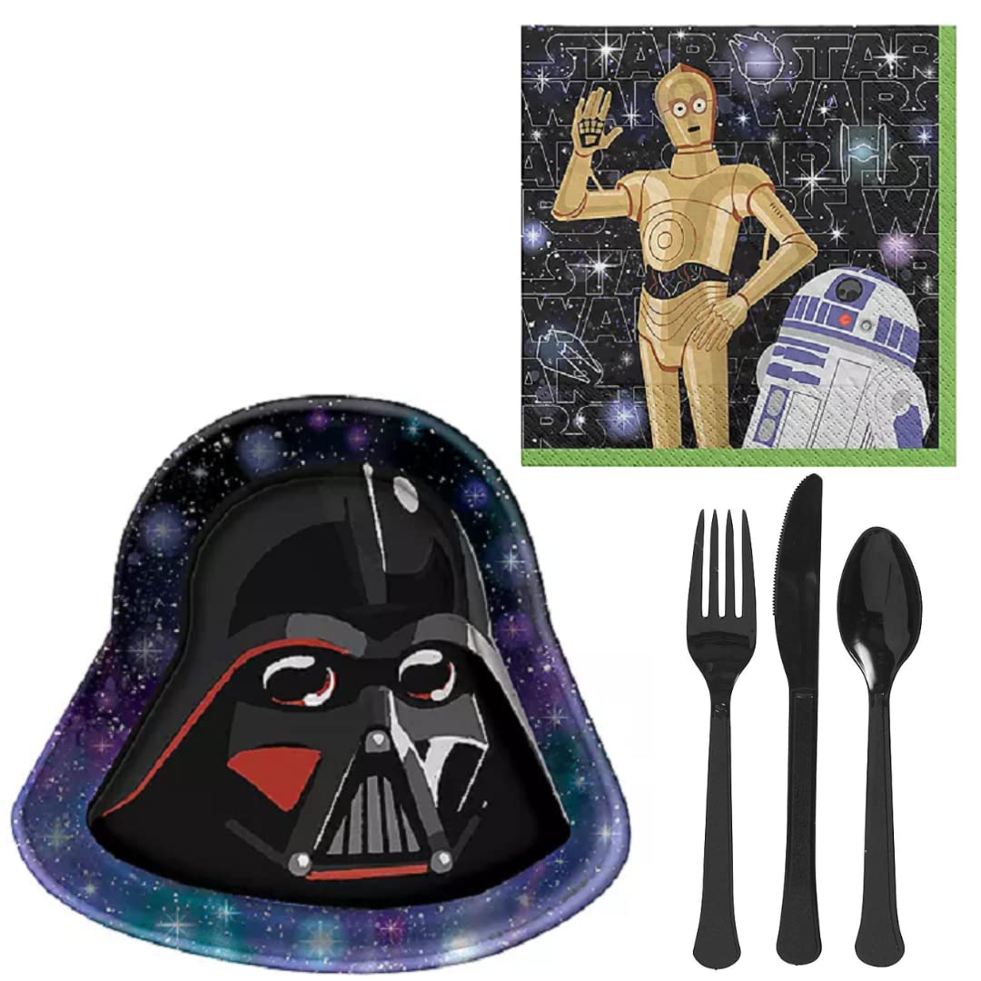 star wars party plates