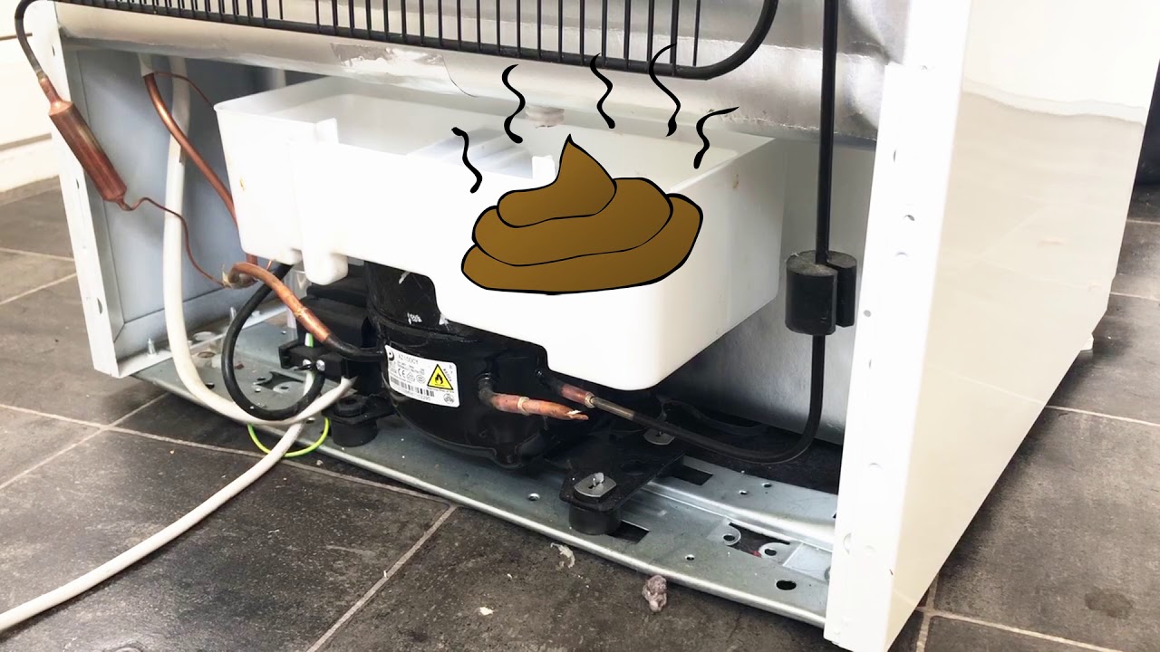 clean fridge drip pan