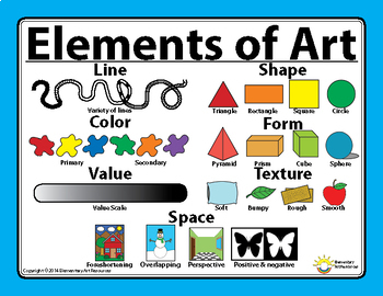 elements of art poster