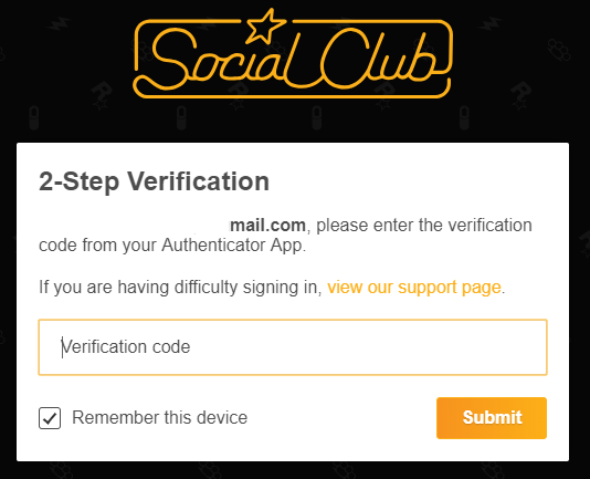 gta authenticator app