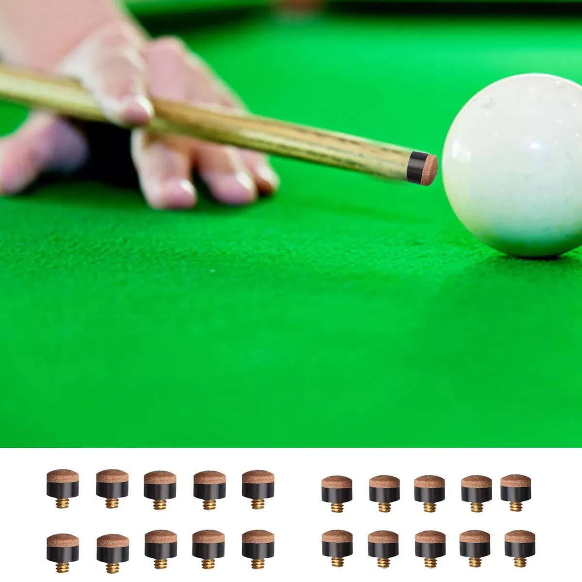 pool stick tips