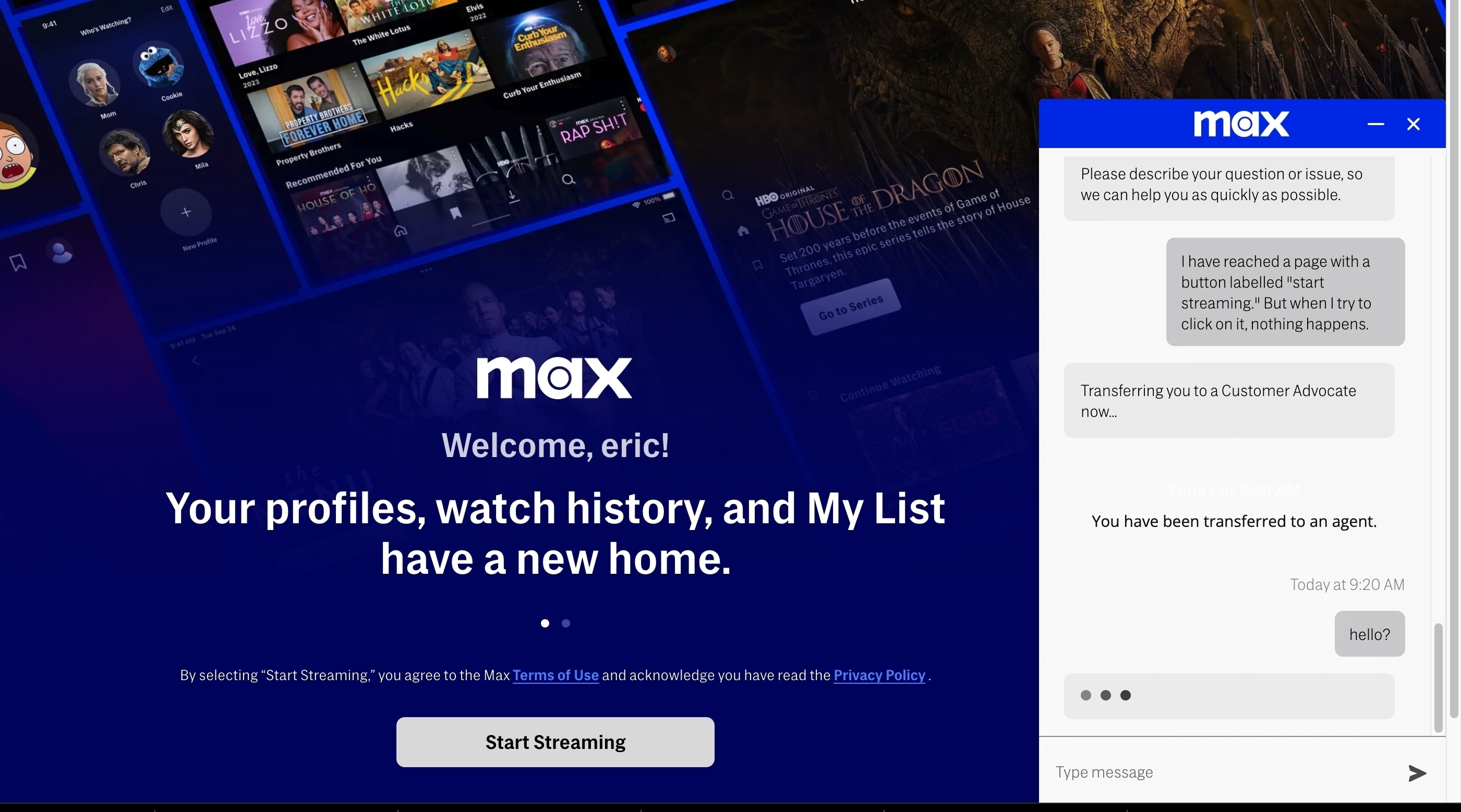 hbo max storage limit reached