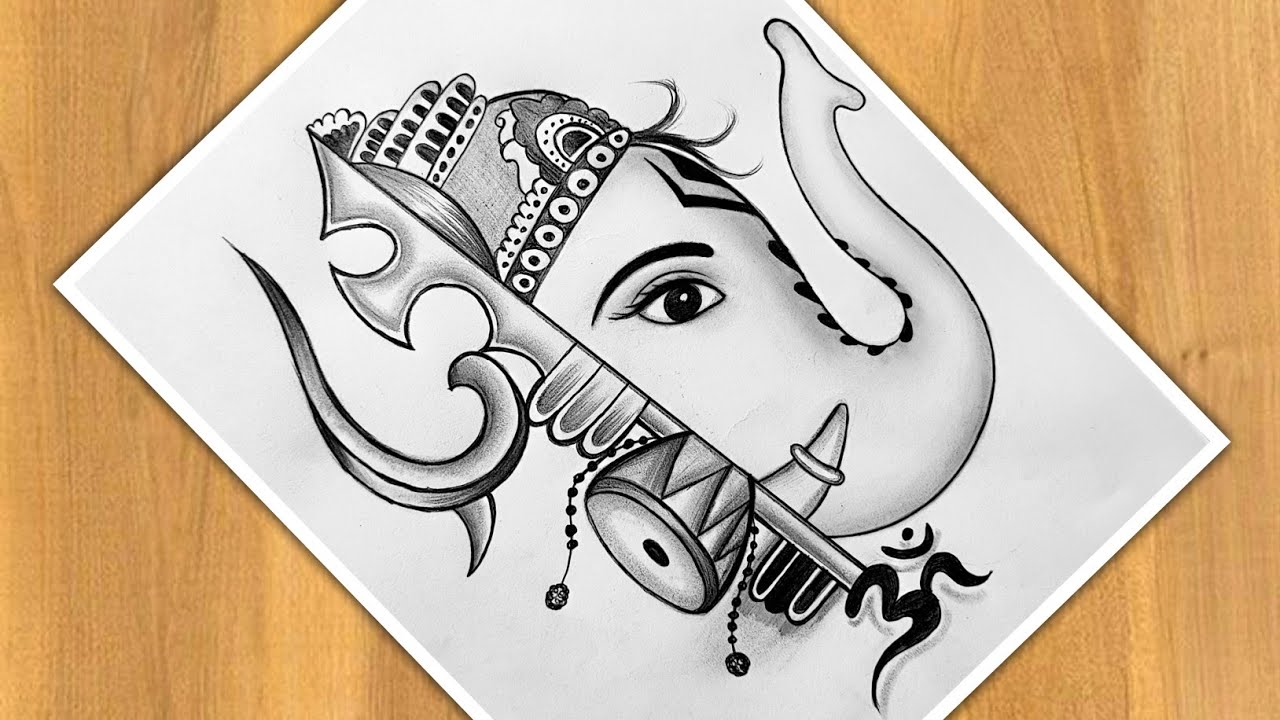 ganpati sketch