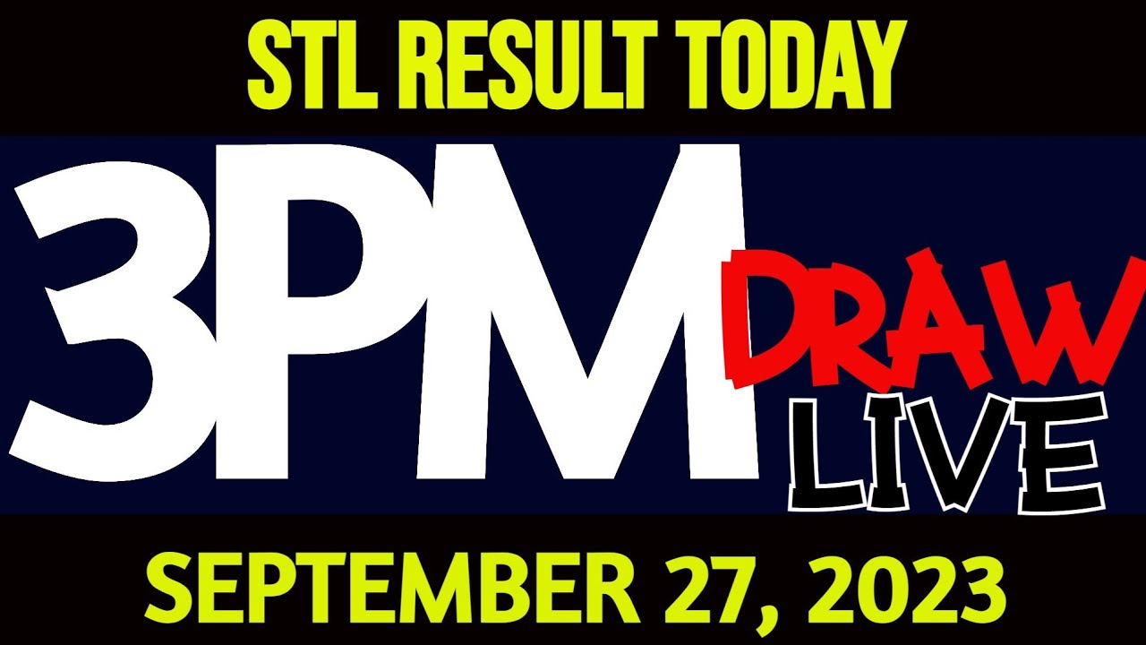 stl result september 27 2023