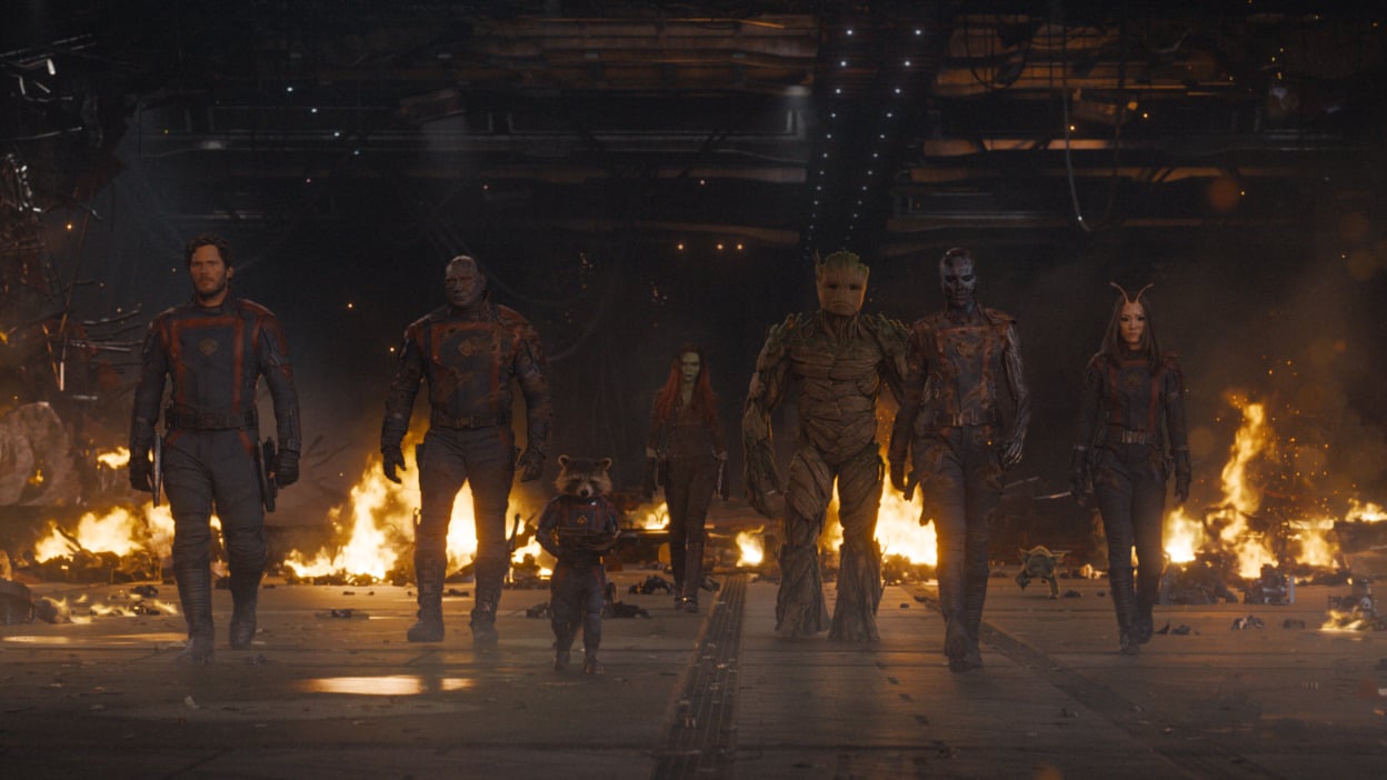 guardians of the galaxy end credits scene