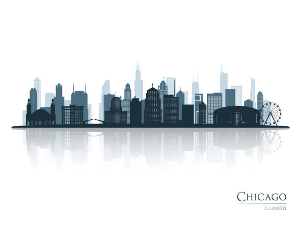 chicago skyline outline