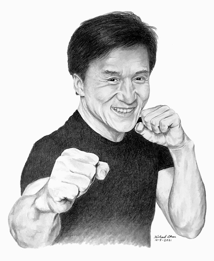 jackie chan sketch