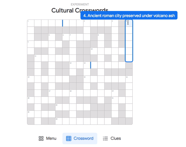 cultured crossword clue