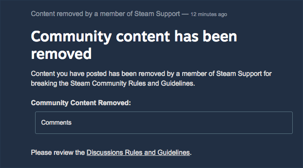 community ban steam