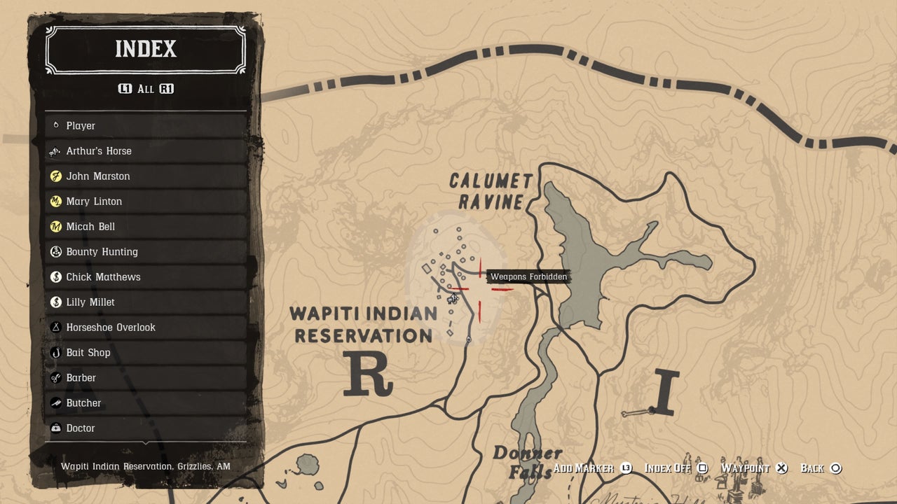 rdr2 wapiti location