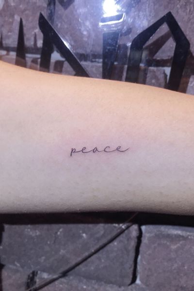 peace tattoo ideas