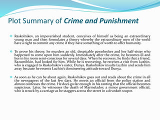 crime and punishment summary pdf