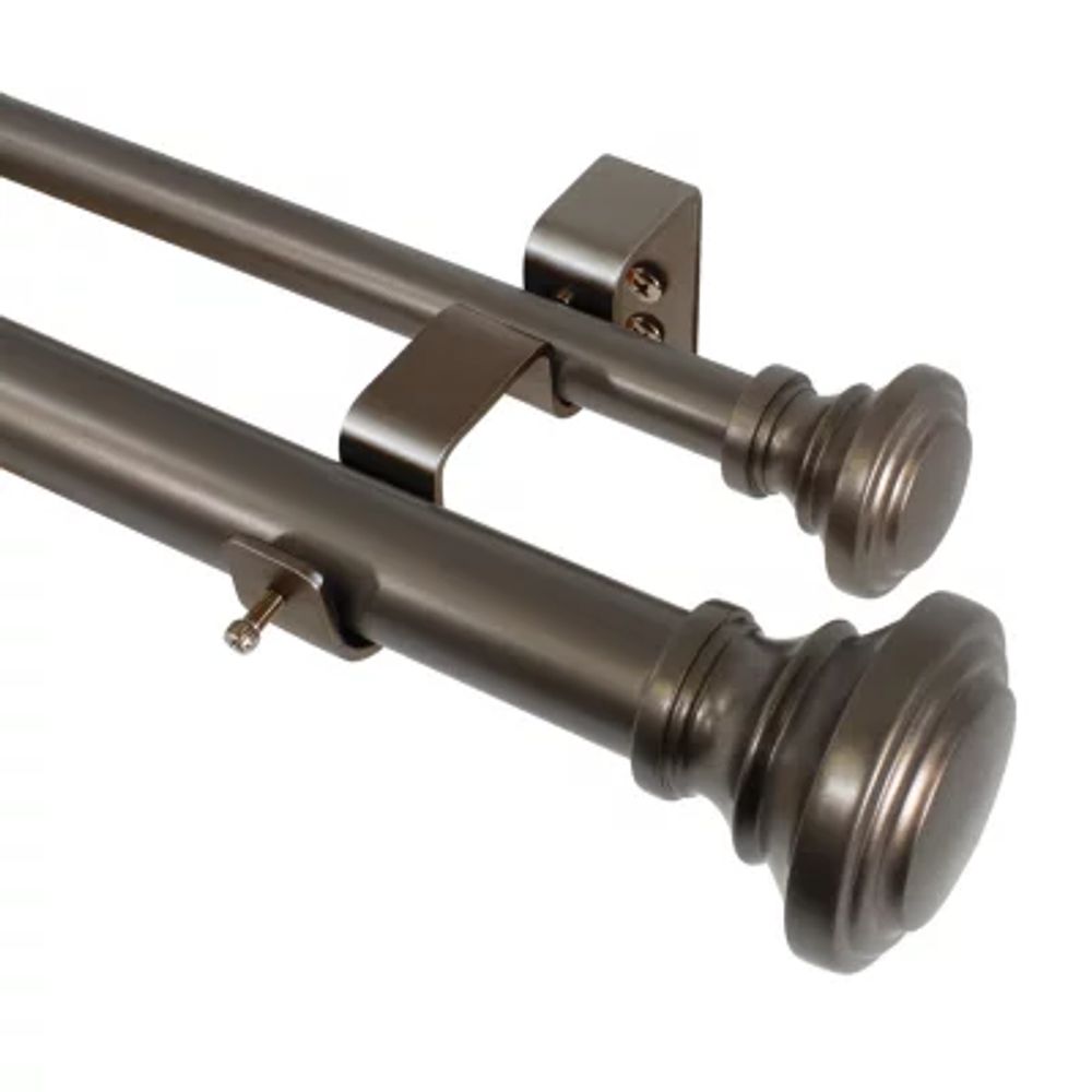 jcpenney double curtain rods