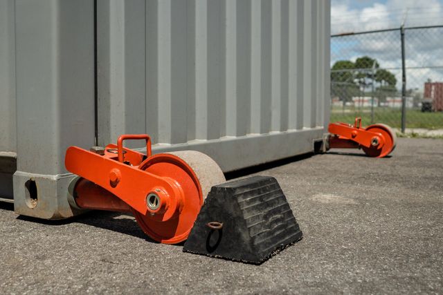 wheels for shipping containers