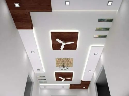 square pop ceiling design