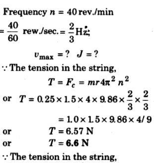 a stone of mass 0.25 kg