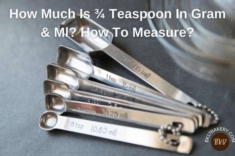 a teaspoon is how many ml