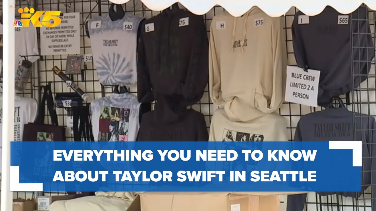 taylor swift merch truck seattle