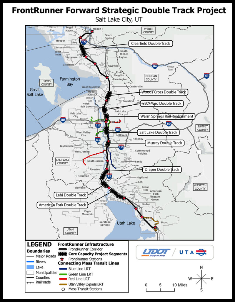 frontrunner schedule northbound