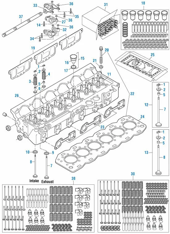 detroit 60 series bolt torque specs