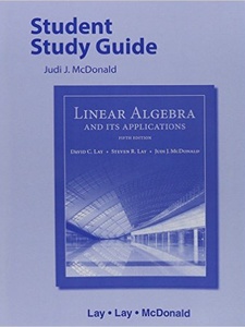 linear algebra and its applications 5th edition answers