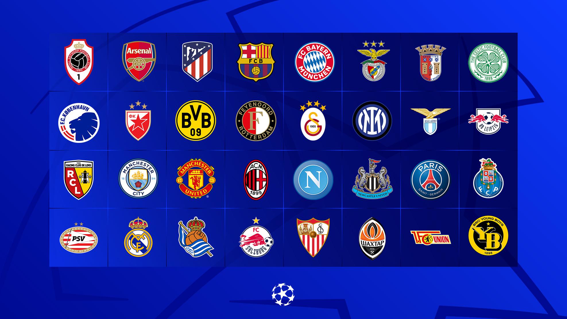 uefa champions league groups