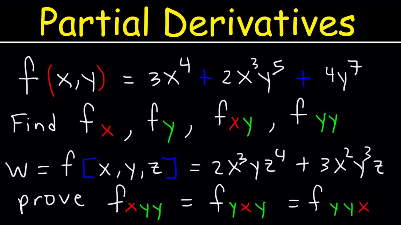 partial derivative solver