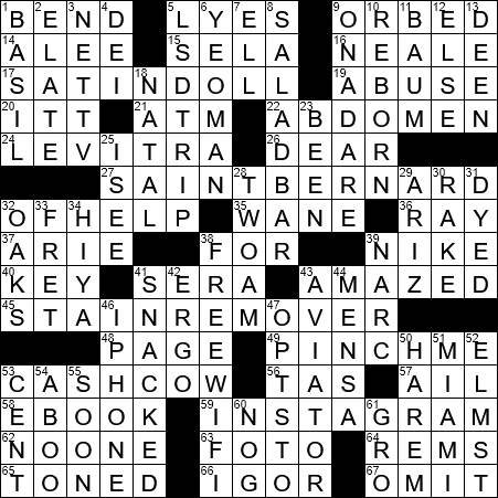 mistreat crossword clue