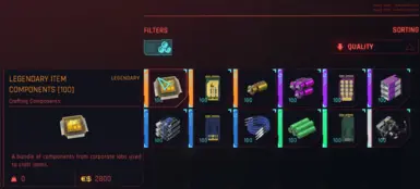 cyberpunk where to buy crafting components